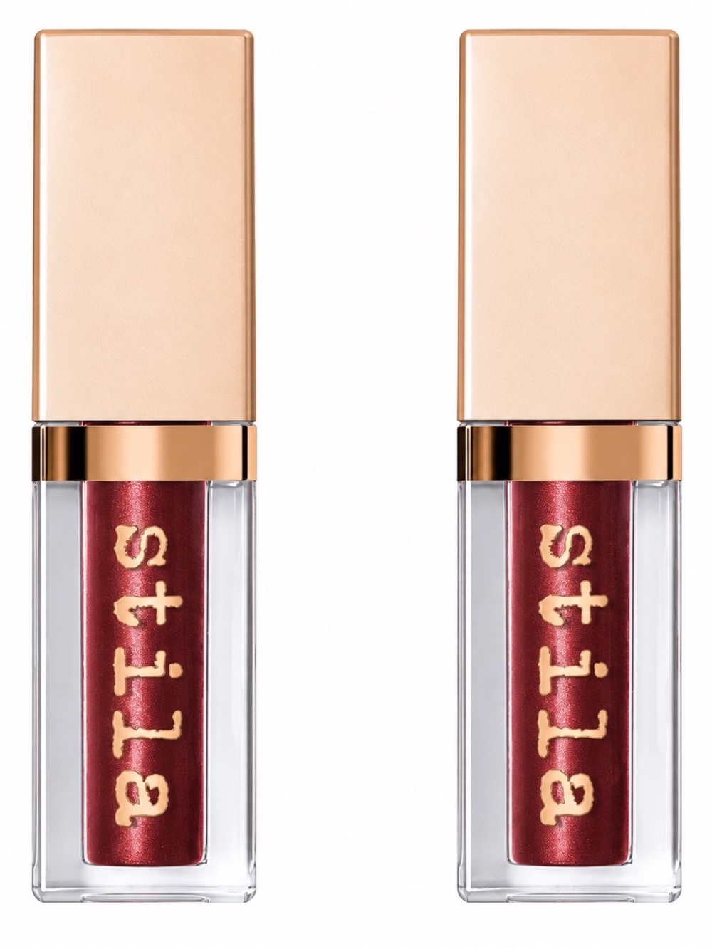 STILA SHIMMER & GLOW LIQUID EYE SHADOW IN PIGALLE 4.5ML X2 - BRAND NEW, NO BOXES